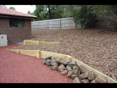 How To Build Landscape Timber Retaining Wall?