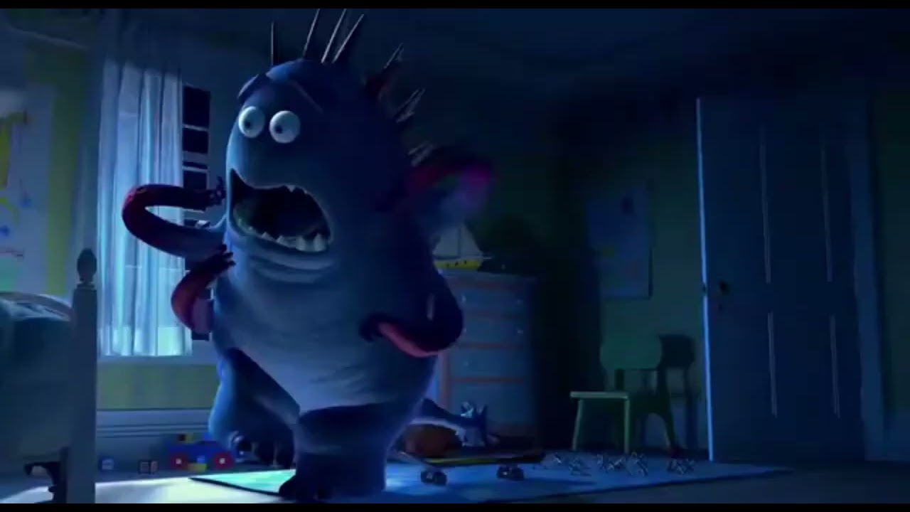 Monsters, Inc. (2001) - Simulation Terminated Scene (Low-Pitched)
