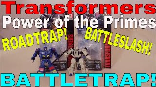 Transformers POTP Roadtrap and Battleslash (Battletrap) - GotBot True Review NUMBER 388