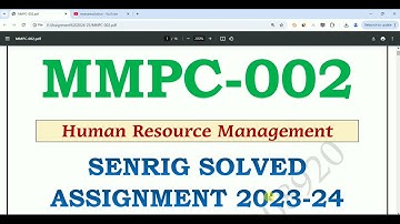 📚 MMPC 002 Solved Assignment 2024-25 PDF | Handwritten Hardcopy & PDF Solutions | Ready to Submit! ✅