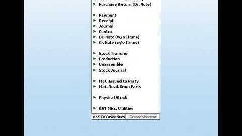 How To Create bill sundry in Busy accounting software