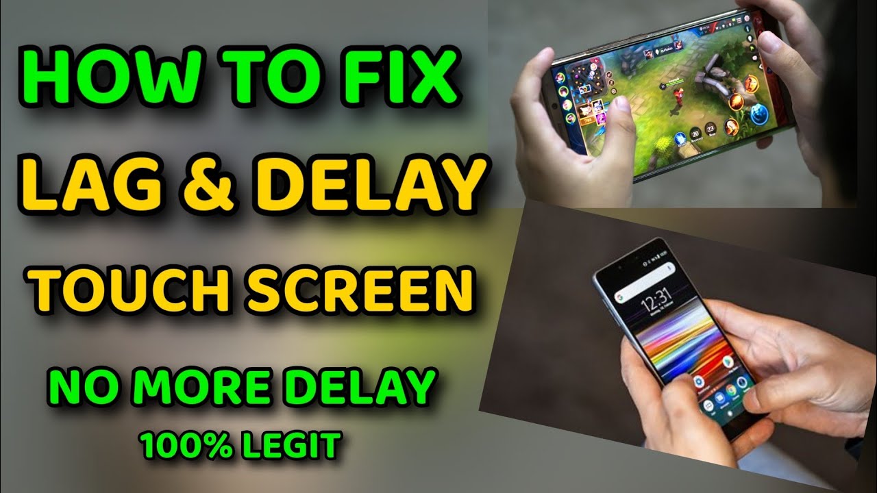 How to fix LAG and DELAY TOUCH SCREEN - YouTube