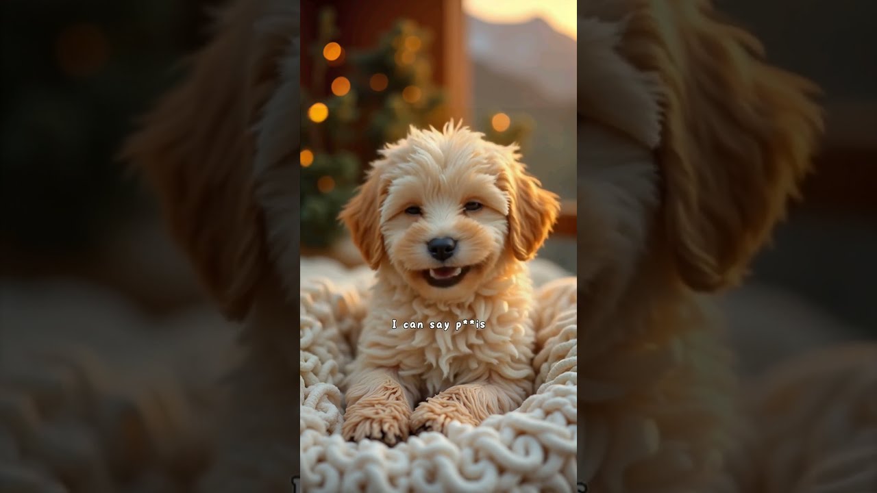 OMG This Maltipoo Puppy Can Swear 