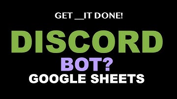 Post to Discord from Google Sheets