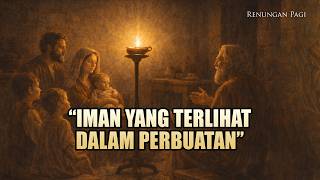 RENUNGAN PAGI - IMAN YANG TERLIHAT DALAM PERBUATAN - MATIUS 5 : 13 - 16