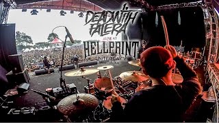 DEAD WITH FALERA Live at Hellprint United Day V (Drum Cam)