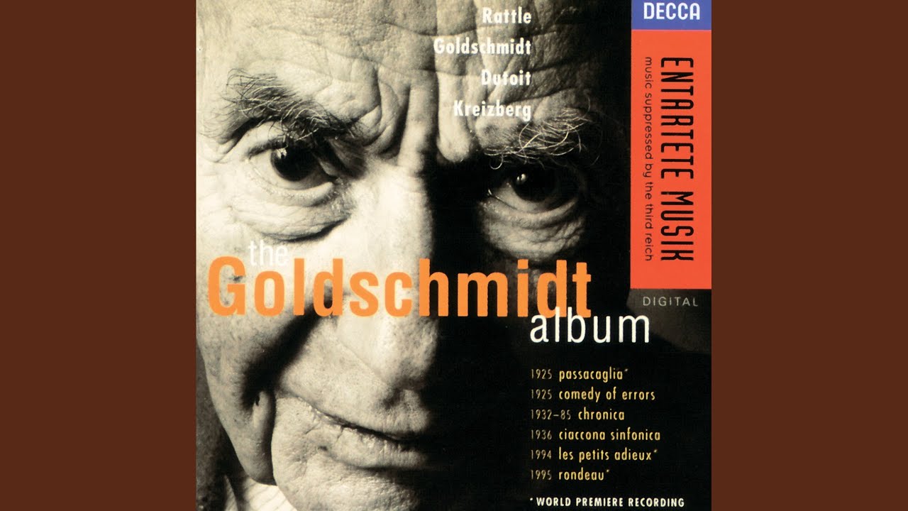 B. Goldschmidt: Comedie of Errors, Overture
