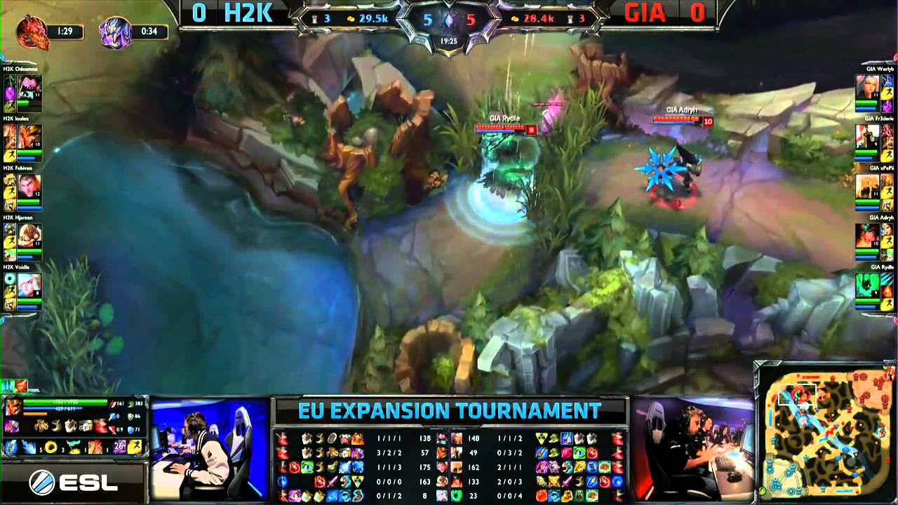 GIA vs H2K   Game 1   EU Expansion Tournament, Winner's Finals   Giants vs H2K VOD