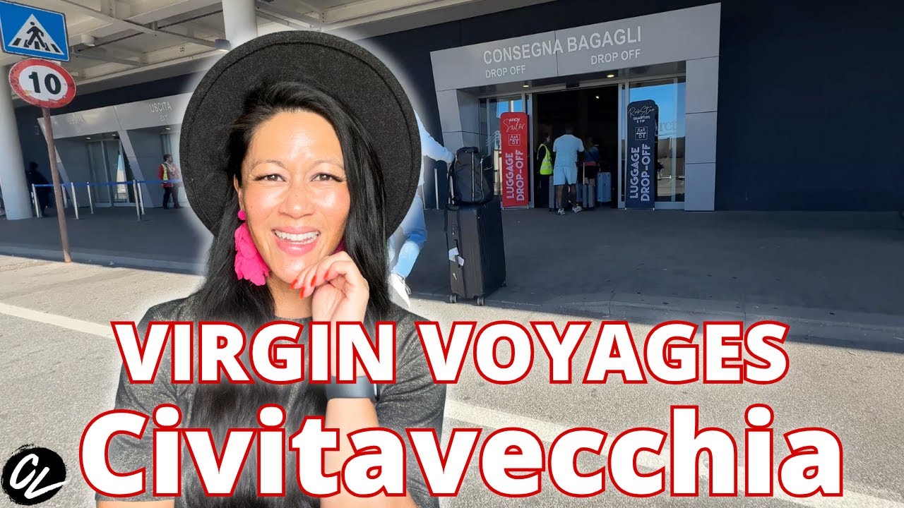 Советы по посадке на борт Virgin Voyages Чивитавеккья, Италия!