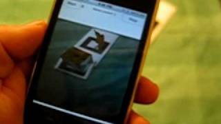 iPhone 3GS - Augmented Reality MultiMarker Tracking