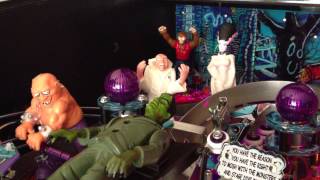 Monster Bash Pinball Machine WOLFMAN Mod