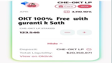 How to get 100 OKT Free  1 token = 40$|how to connect metamast with okxchain||liqudity