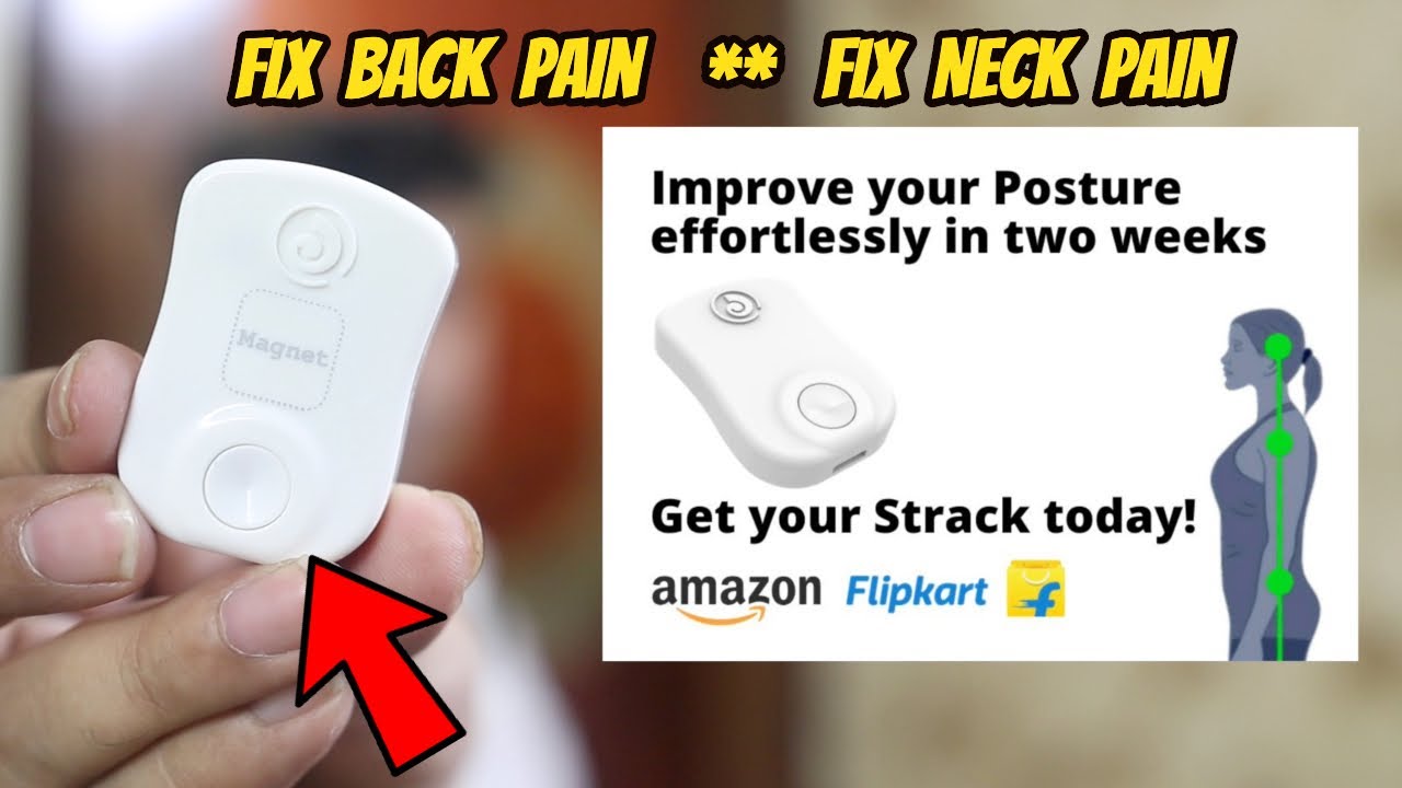 Fix Back Pain, Neck Pain With Posture Corrector Strack | Amazing Gadget