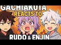 Gachiakuta Reacts to Rudo &amp; Enjin 🔥 | Epic Gacha Club Crossover!/ Gacha Anime #anime #gacha 