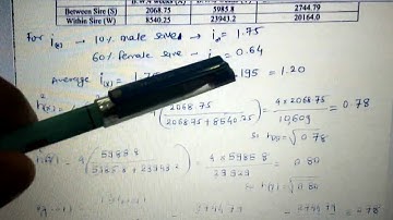 Practical on Estimation of Correlated Response to Selection in Animal Breeding Part II By A C Patel