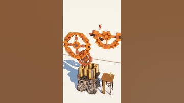 Minecraft Steampunk Clocktower #shorts