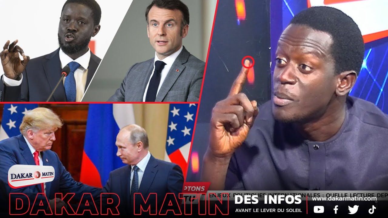 🔴DIRECT : Géopolitique - Trump & Diomaye, Macron & Poutine : Les grosses révélations d'Arona Niang