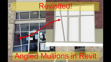 Revit Angled Mullions in Curtainwall - Revisited
