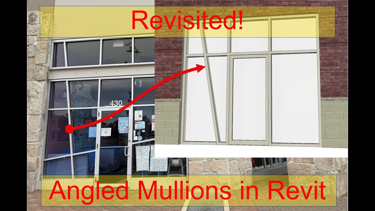 Revit Angled Mullions in Curtainwall - Revisited