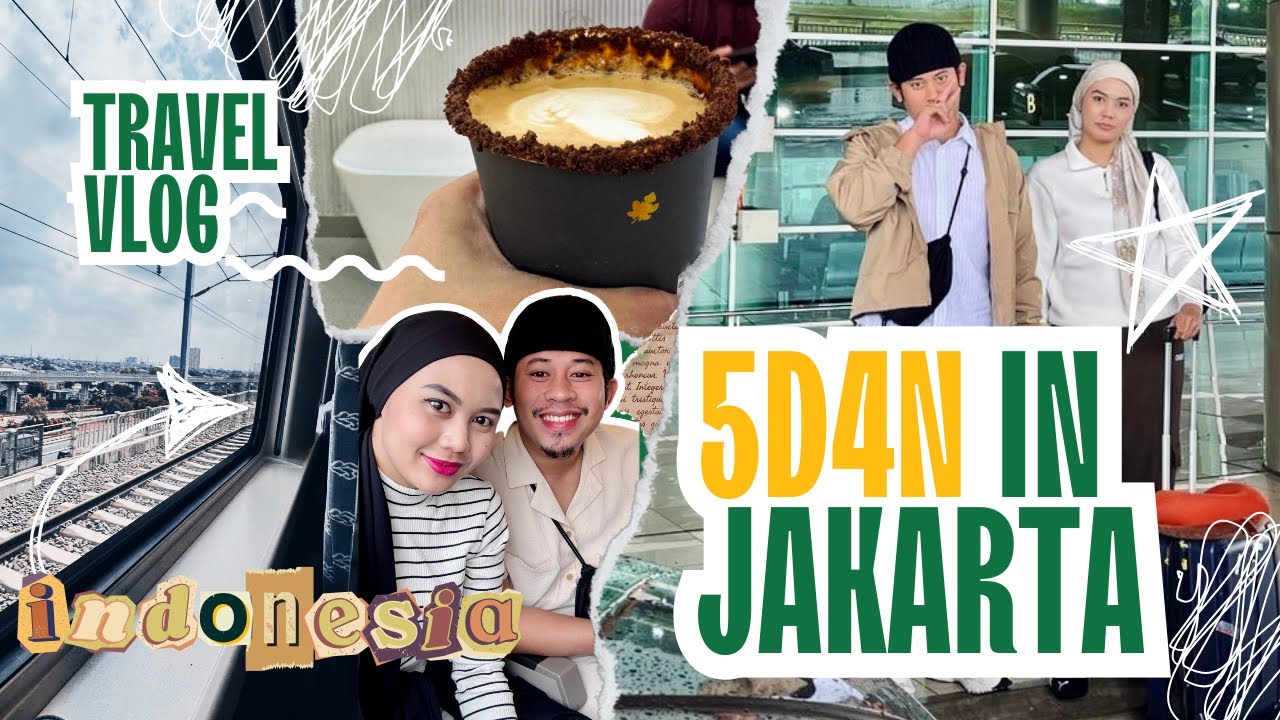First time in JAKARTA Vlog | Short trip to BANDUNG | 2K25