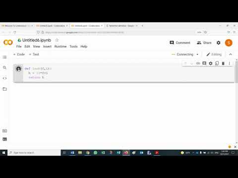 Python: Functions with Colab