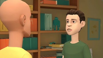 Caillou Shoots Michael the GoAnimate Guy/Grounded?