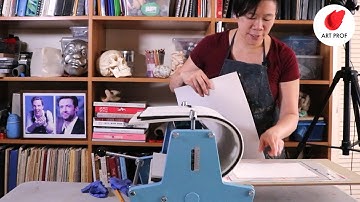 How to Set up a Printmaking Press for a Home Art Studio: Step by Step