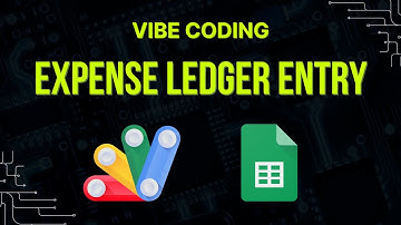 Easy Expense Ledger HTML Form Entry to Google Sheets (Vibe Coding)