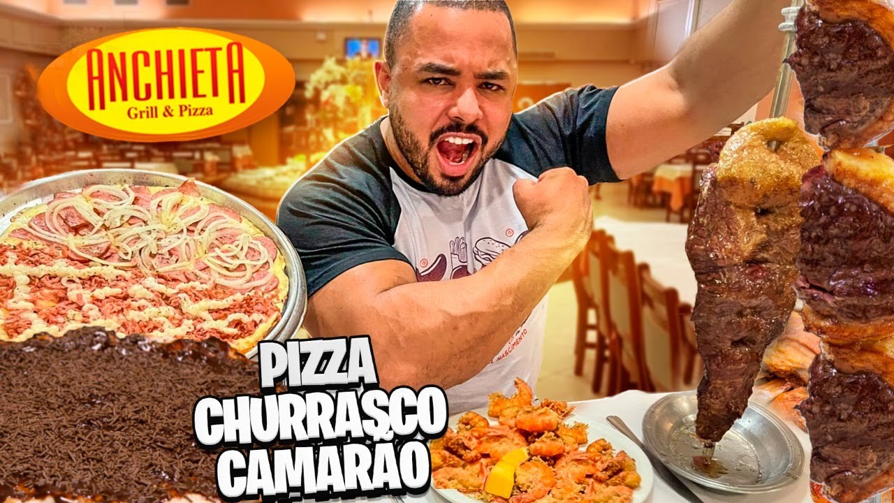 CHURRASCO + PIZZA + SELF SERVICE | RODÍZIO ANCHIETA GRILL