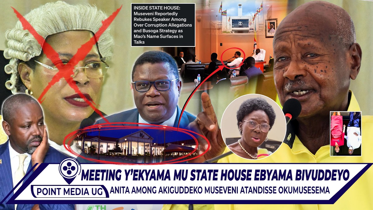 SHOCKING! M7 AGOBYE AAA KU BWA SIPIIKA? MEETING YEKYAMA MU STATE HOUSE ERAZE EBYAMA KU NTALO MU NRM