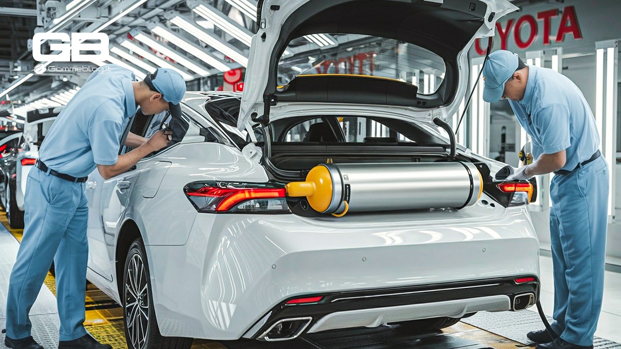 Автомобили Toyota HYDROGEN 🇯🇵 Что на самом деле происходит на этом заводе