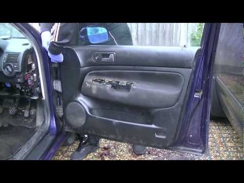 VW Golf MK4 Door Panel Removal (Simple Easy Steps) - YouTube