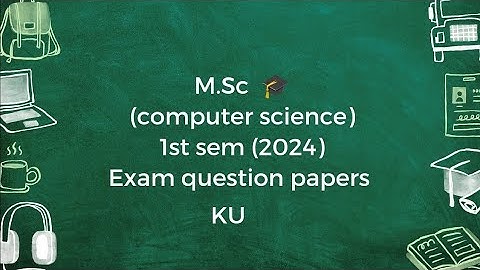 M.Sc 1st sem 2023&2024 Question Paper
