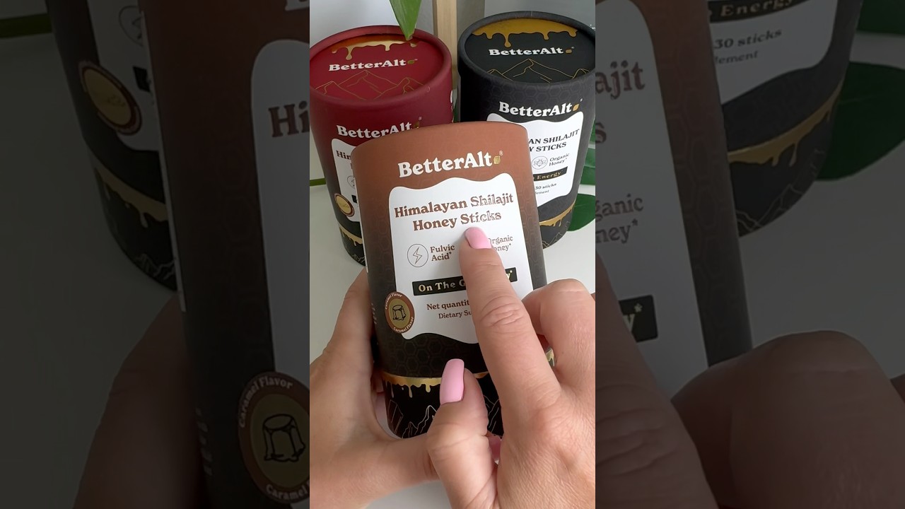 Unboxing & Tasting BetterAlt Shilajit Honey Stick! 🍯✨ Superfood Boost? 🔥