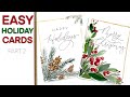 Easy Holiday Cards - Part 2