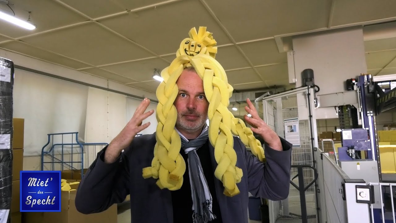 Miet den Specht: Mario in der Schaumstofffabrik