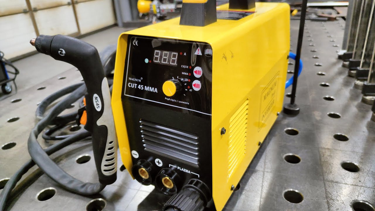 Przecinarka Plazmowa Magnum CUT 45 MMA  Test Praktyczny
