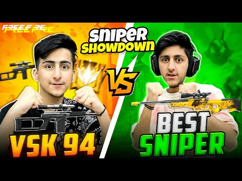 New Vsk 94 Vs Best Sniper😱😍Showdown Of Sniper 
