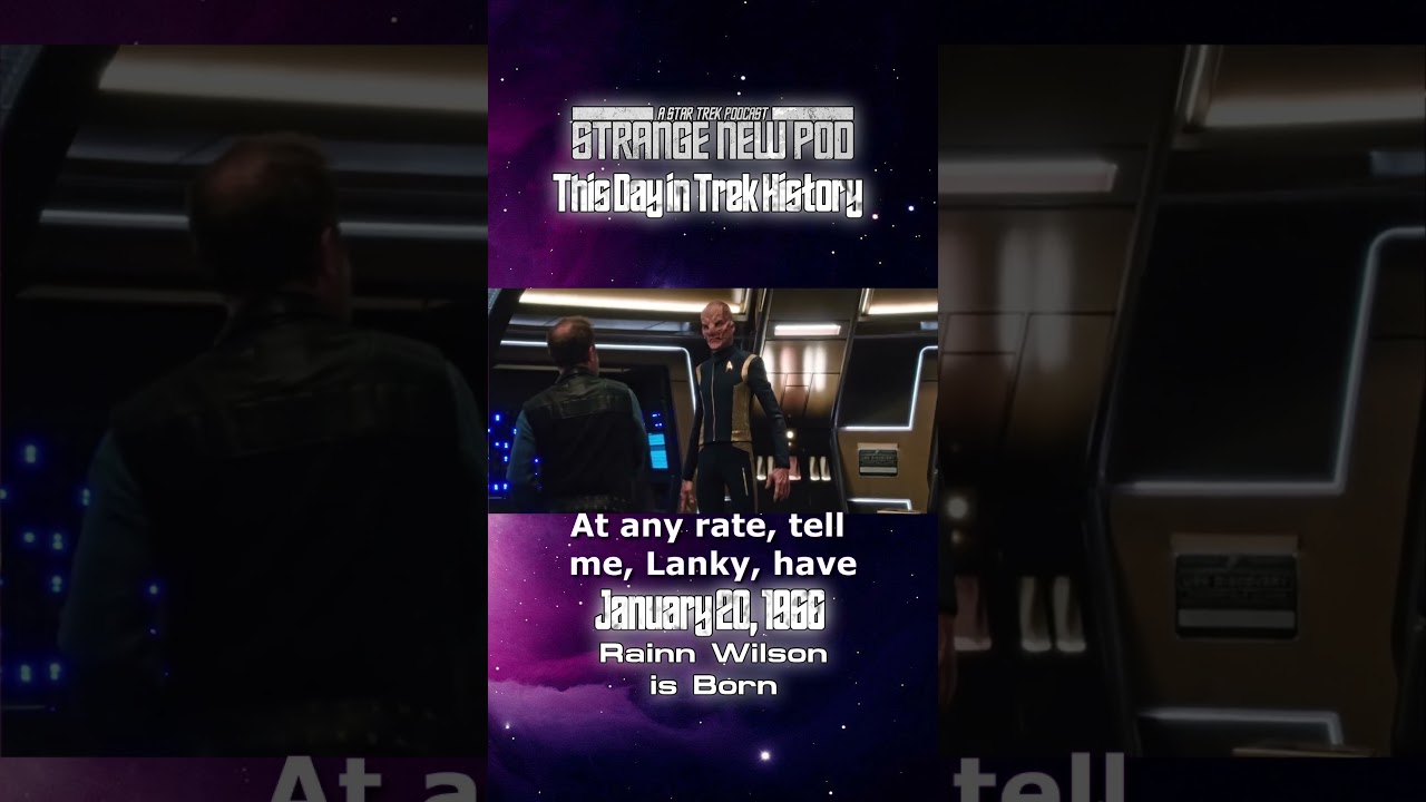 On this day in #startrek history, #startrekdiscovery actor Rainn Wilson was born! #onthisday #otd