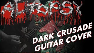 AUTOPSY - Dark Crusade(Rhythm GUITAR COVER)