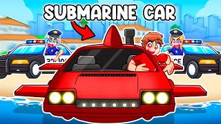 I Became A Getaway Driver In A Submarine Car on GTA 5