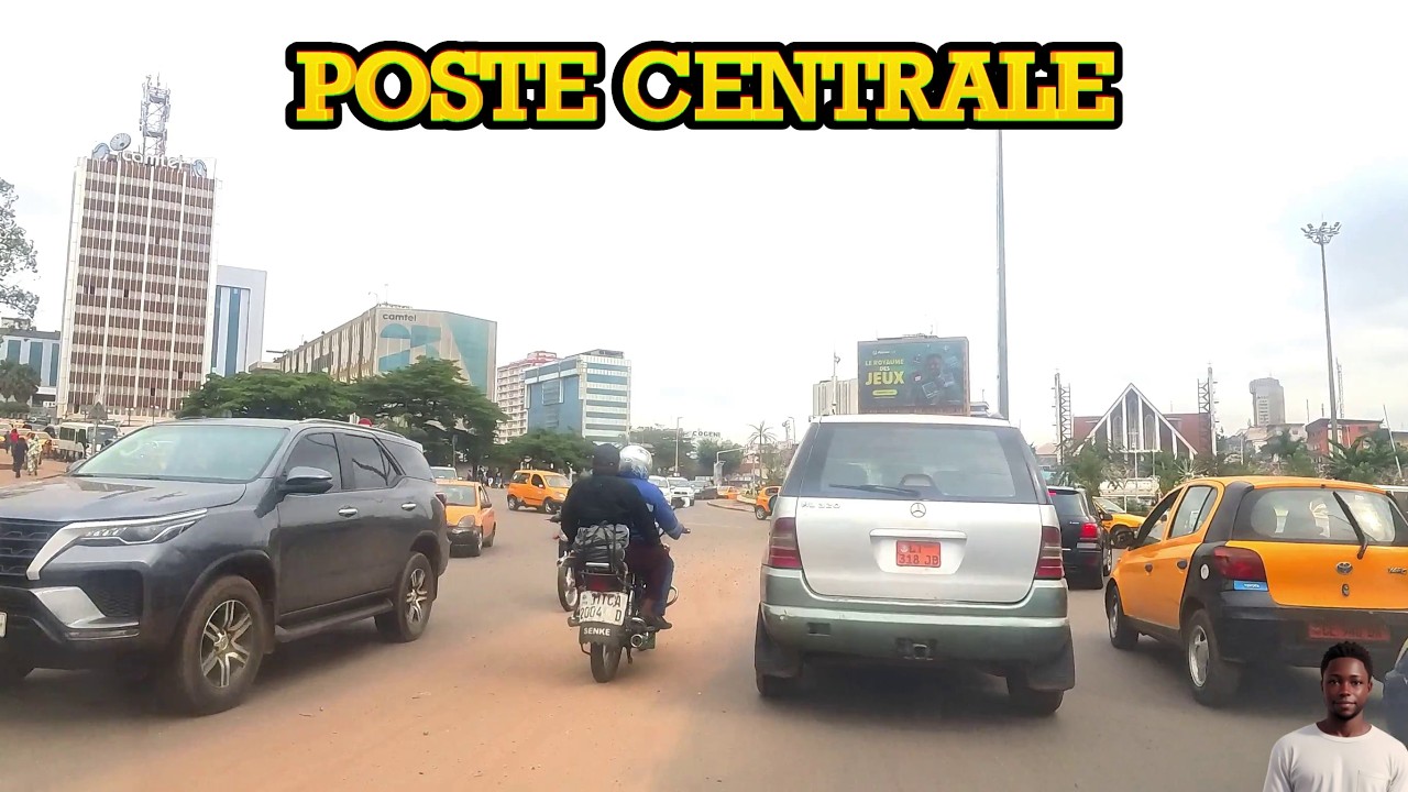 Visite guidée du Complexe BEAC - Marché Central de Yaoundé [4K/HD]