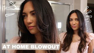 HOW TO GET THE PERFECT SALON BLOWOUT AT HOME - DIY BLOWOUT 🙌#hairtutorial