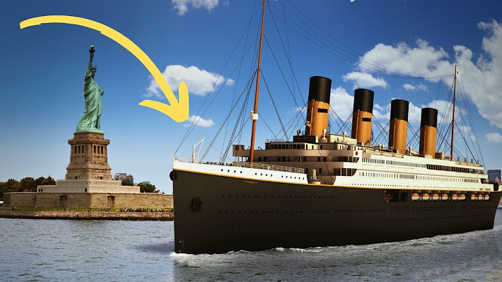 Plans to Build Replica Titanic, Cruise Port Mayor Gets Bad News