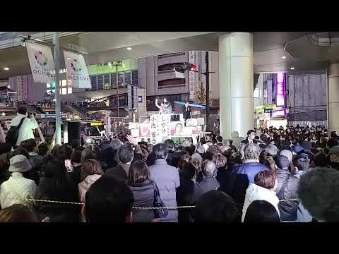 八王子市長選（2024年1月21日投票）・初宿和夫陣営の壺すぎる反共演説