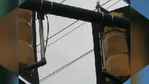 Econolite buttonback signal