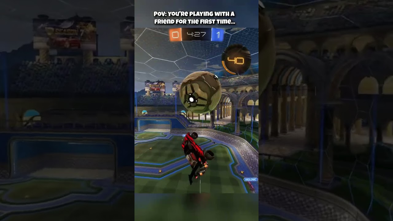 When you play with a friend for the first time… 👀