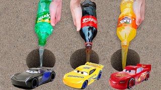 Experiment Cars Toys vs Coca Cola. Getting Frozen and Unfrozen Car | Video for Kids