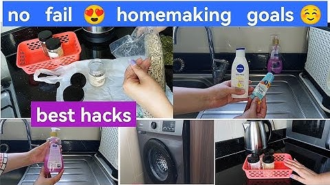 Easy & brilliant home related tips & tricks | time saving ideas for homemakers | kitchen hacks