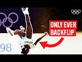 History made! Surya Bonaly lands a Backflip during her free skate!